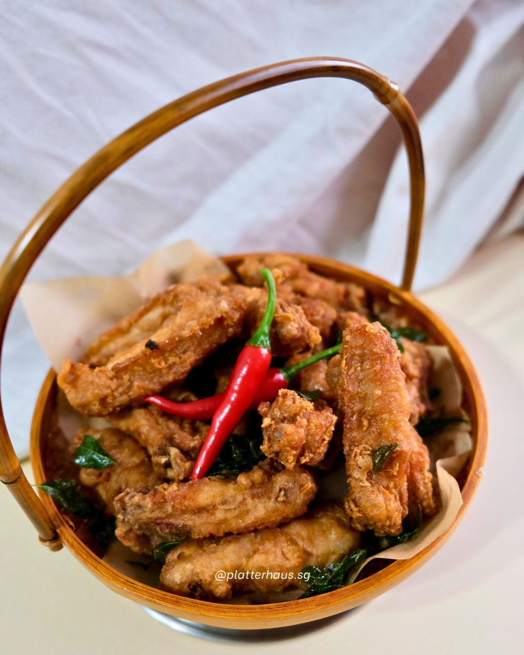 Prawn Paste Winglets - Har Cheong Gai