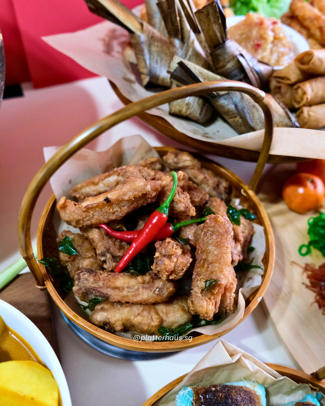 Prawn Paste Winglets - Har Cheong Gai